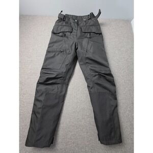 Firstgear Motorcycle Pants Womens Size 8 Black Removable Liner Adjustable Waist